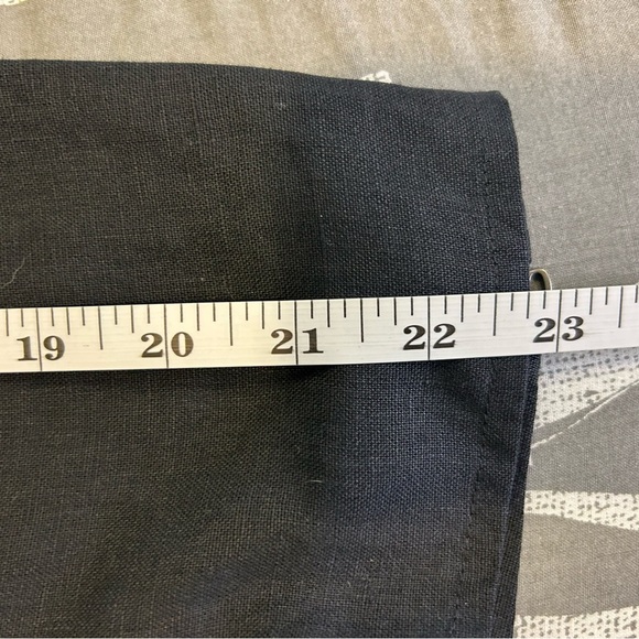 💙”Talbots” Women's Dark Navy 100% Linen Zip Front Jacket w/ Pockets Size 8P💙 - Picture 14 of 16